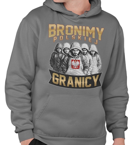 BLUZA Z KAPTUREM PATRIOTYCZNI BPG